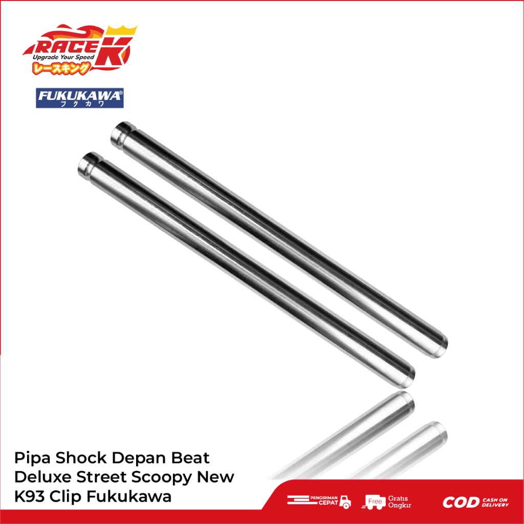 Fukukawa Pipa As Shock Shockbreaker Depan Scoopy Ring 12 Beat Deluxe Street New CBS ISS K93 K59