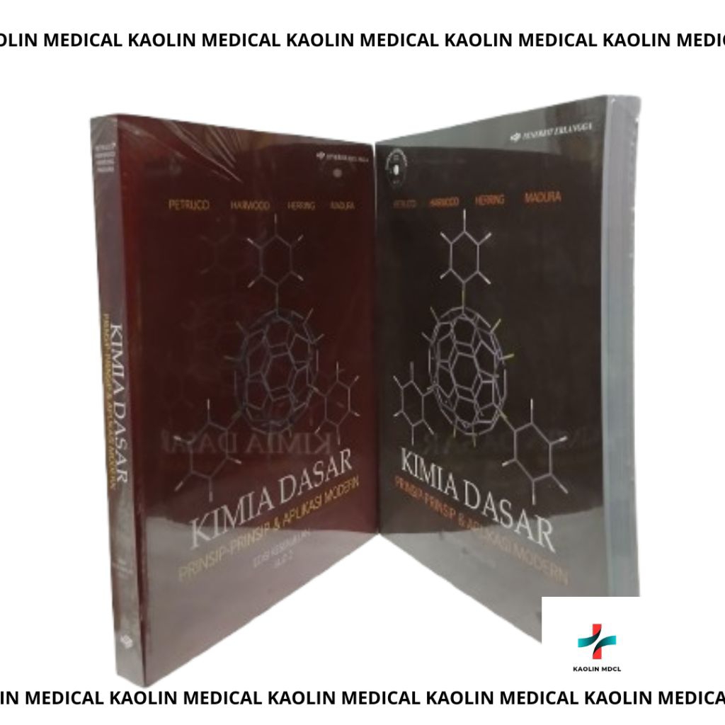 (ORIGINAL) BUKU KIMIA DASAR PRISIP-PRINSIP & APLIKASI MODERN JILID 1 DAN 2 PETRUCCI.