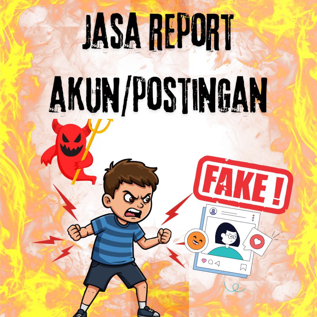 Jasa Report Akun Jasa Report Postingan