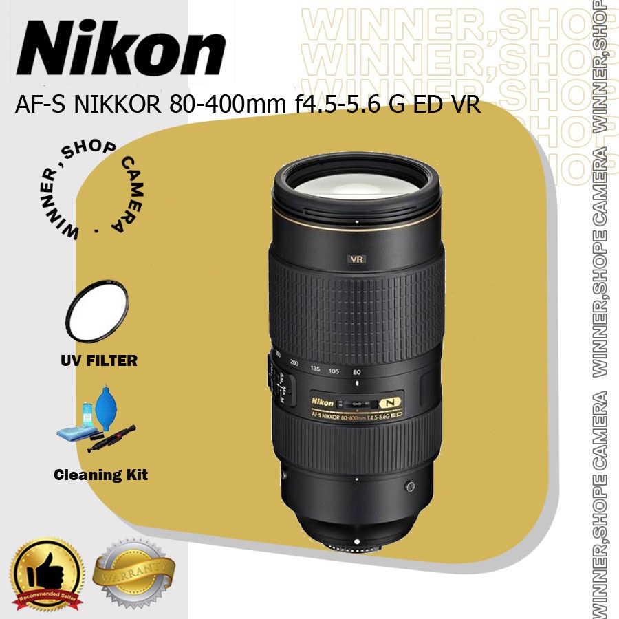 Lensa Nikon AF-S NIKKOR 80-400mm f4.5-5.6 G ED VR Nikon 80 400mm VR
