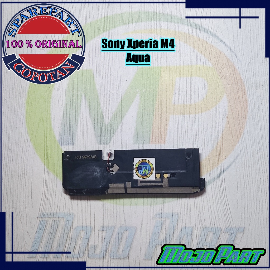 Sony Xperia  M4 Aqua  Speaker Buzzer Speaker Musik Dan Tutup Mesin Bawah Original Copotan