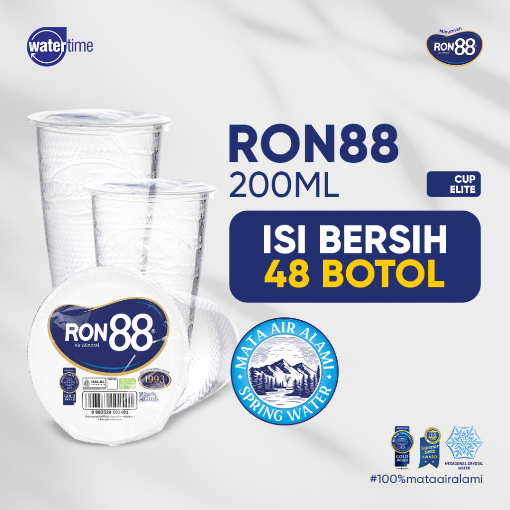 Ron88 Air Mineral Cup Elite 200 Ml