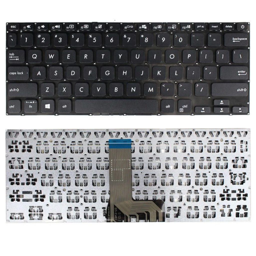 Keyboard Asus Vivobook 14 a1400 a1400e a1400ae Backlight Hitam