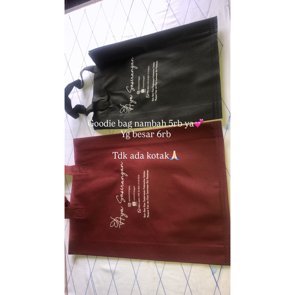 Paperbag Kain Sasirangan / Box kain sasirangan