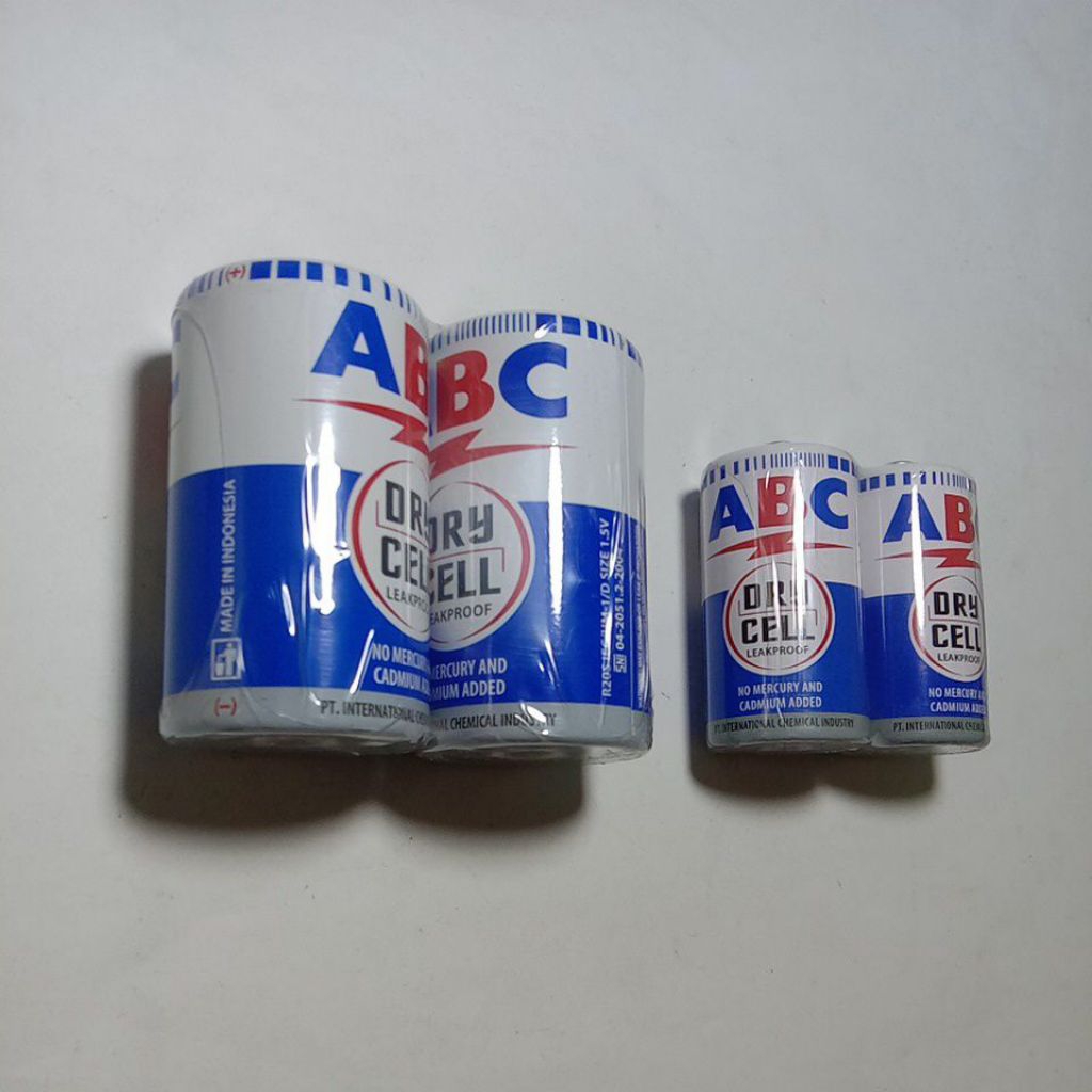 Baterai/Dry Cell ABC (BATERAI ABC B R20S & TG R14C)