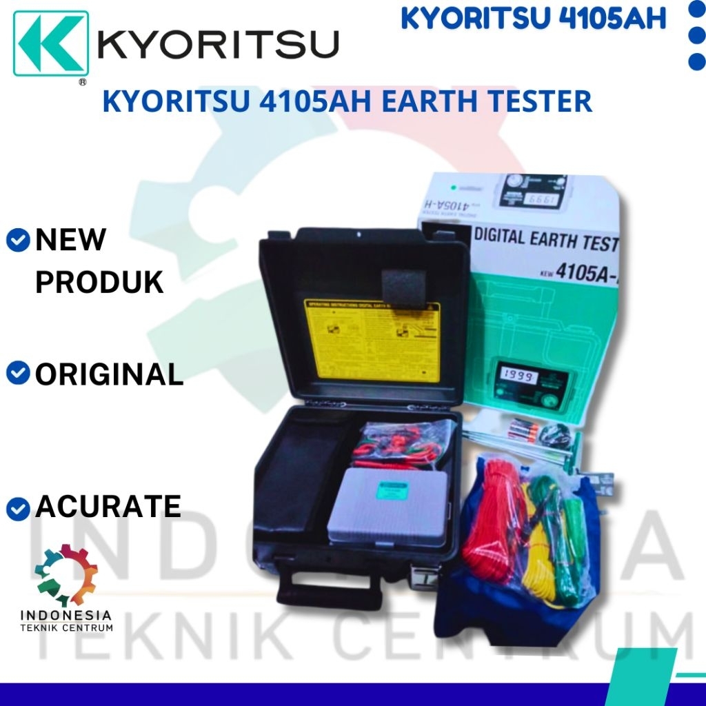 Kyoritsu 4105AH Earth Tester