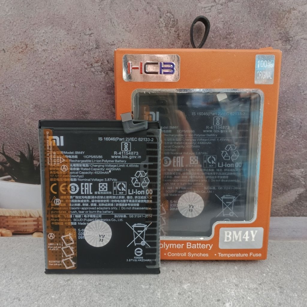 BATT POCO F3/BATERAI BM4Y/BATRE BM 4Y/BATTERY BM-4Y/ POCO F3