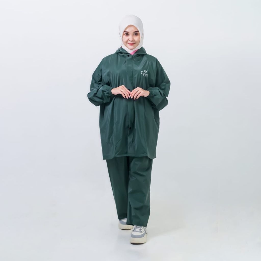jas hujan castil anti bocor anti robek terlaris bahan tebal