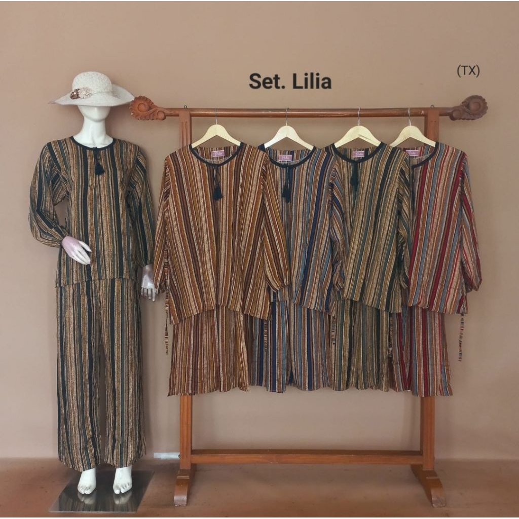Setelan Lilia By Putri Diana Busui Bahan Rayon Halus Terbaru