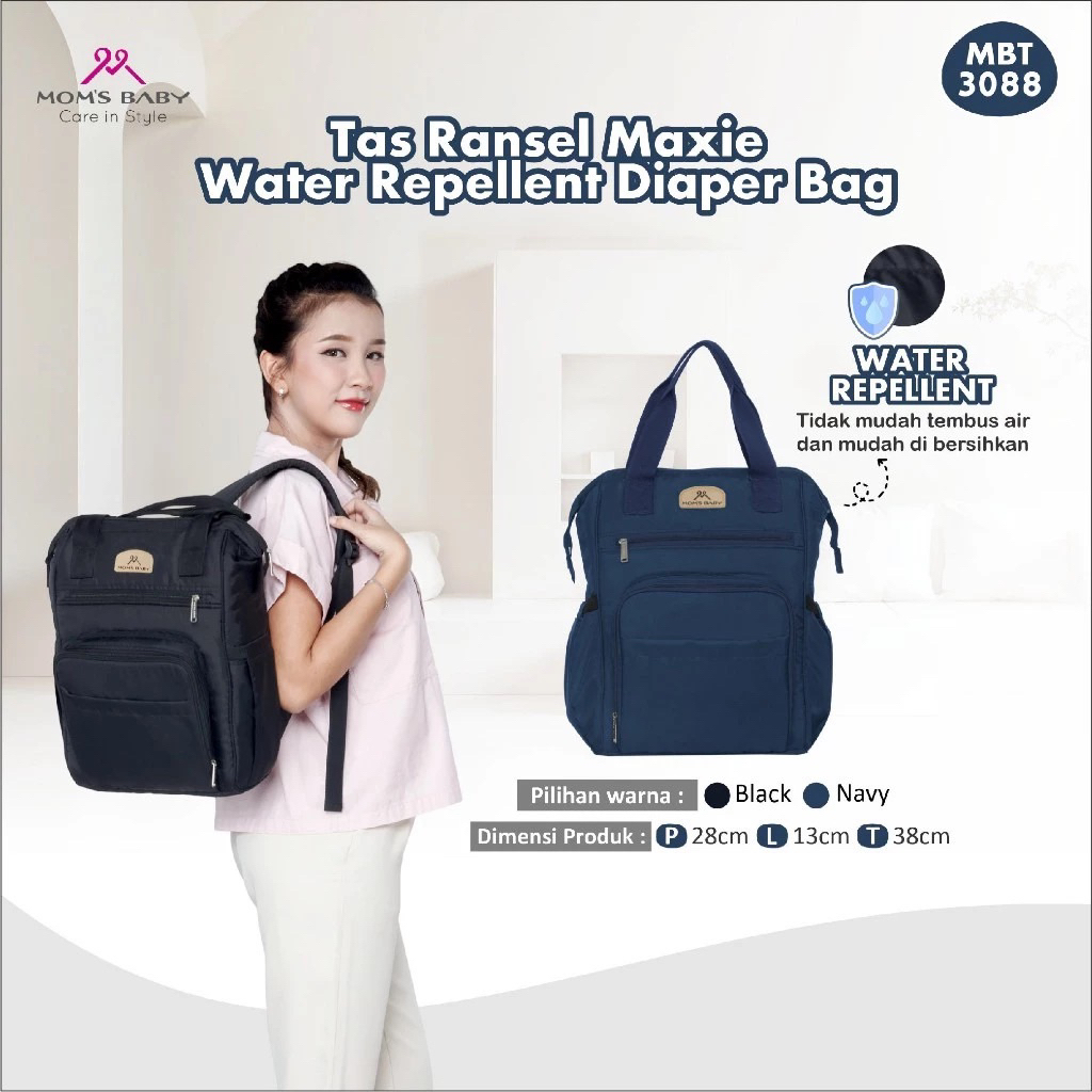 Moms baby Tas ransel Maxie MBT 3088