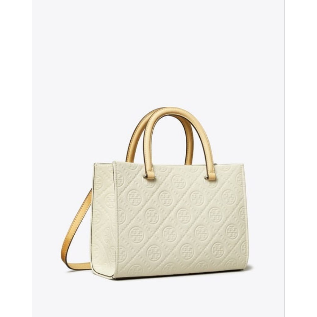 Tas Tote Mini Wanita TB T Monogram Pebbled Leather