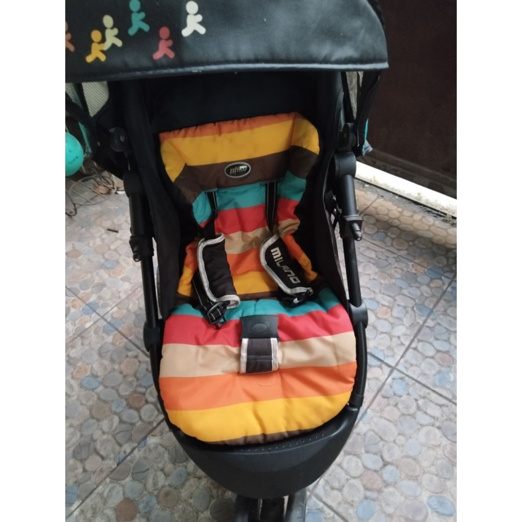 Preloved Stroller Pliko Milano