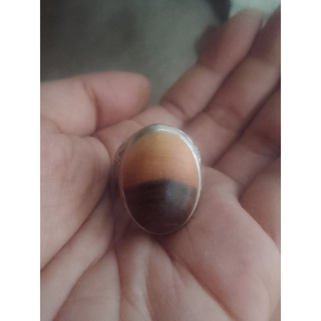 galih kayu unik antik galih kayu kengkeng original ring 8-9 pamor junder