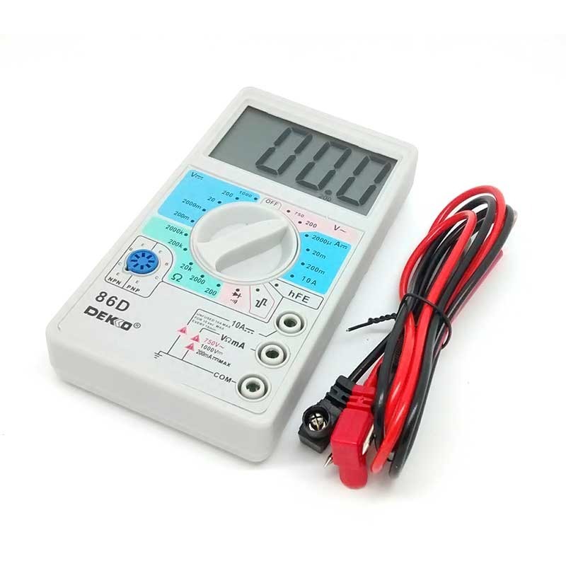 Avometer Digital - Dekko 86 D / Multitester Digital Dekko