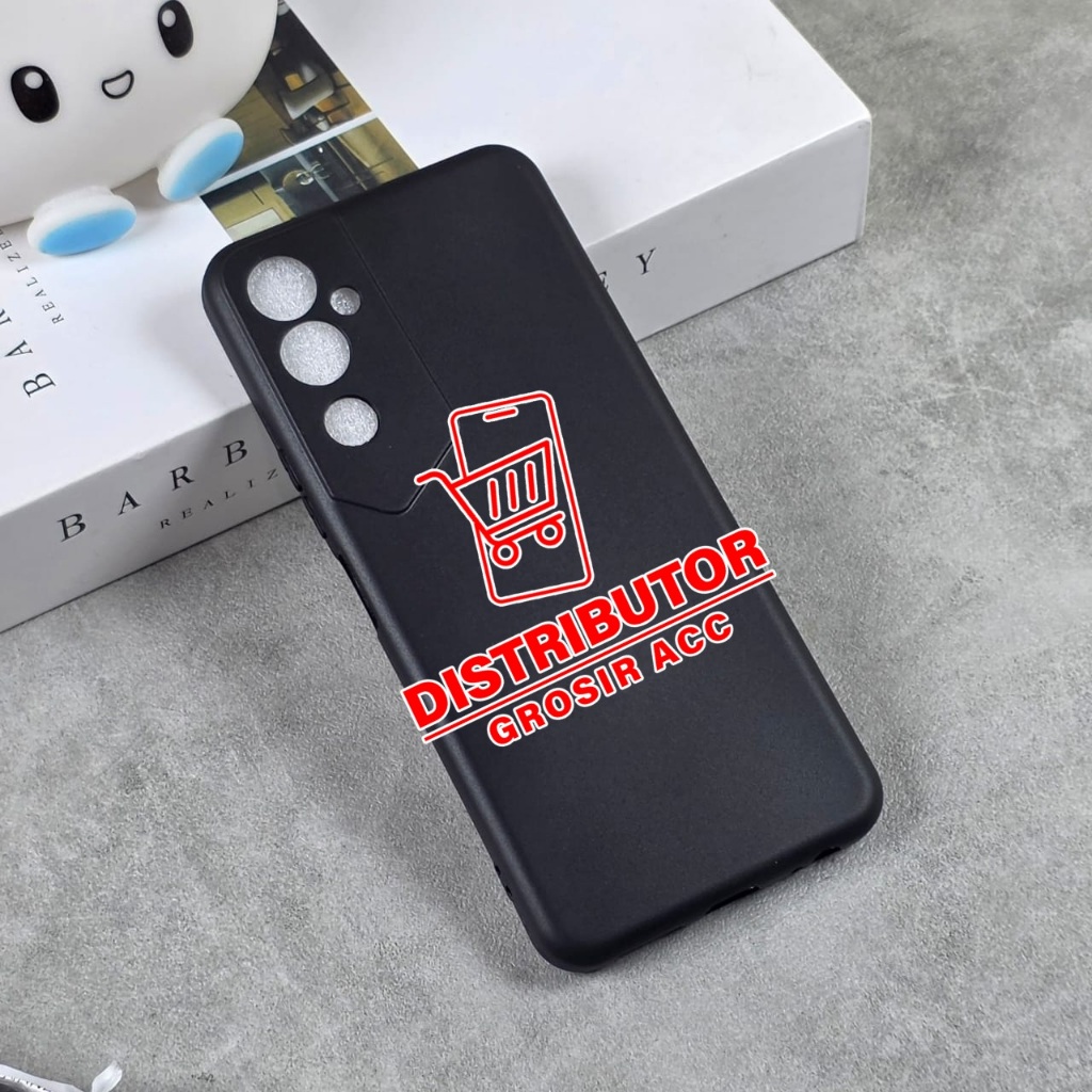 TECNO POVA NEO 2 CASE MACARON BLACK PREMIUM  SOFT CASE BLACK TECNO POVA NEO 2