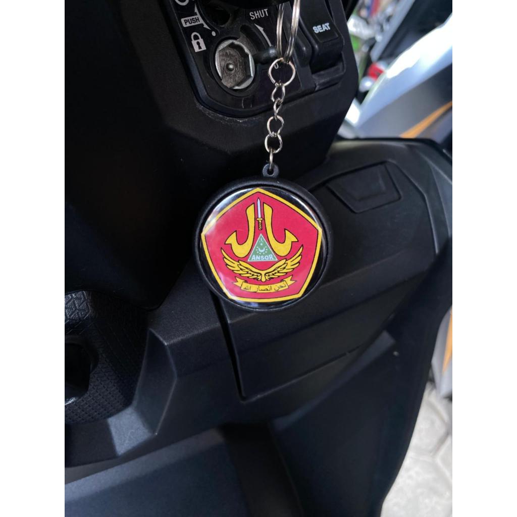 GANCI PIN BANSER/GANCI BANSER/GANTUNGAN KUNCI LOGO BANSER