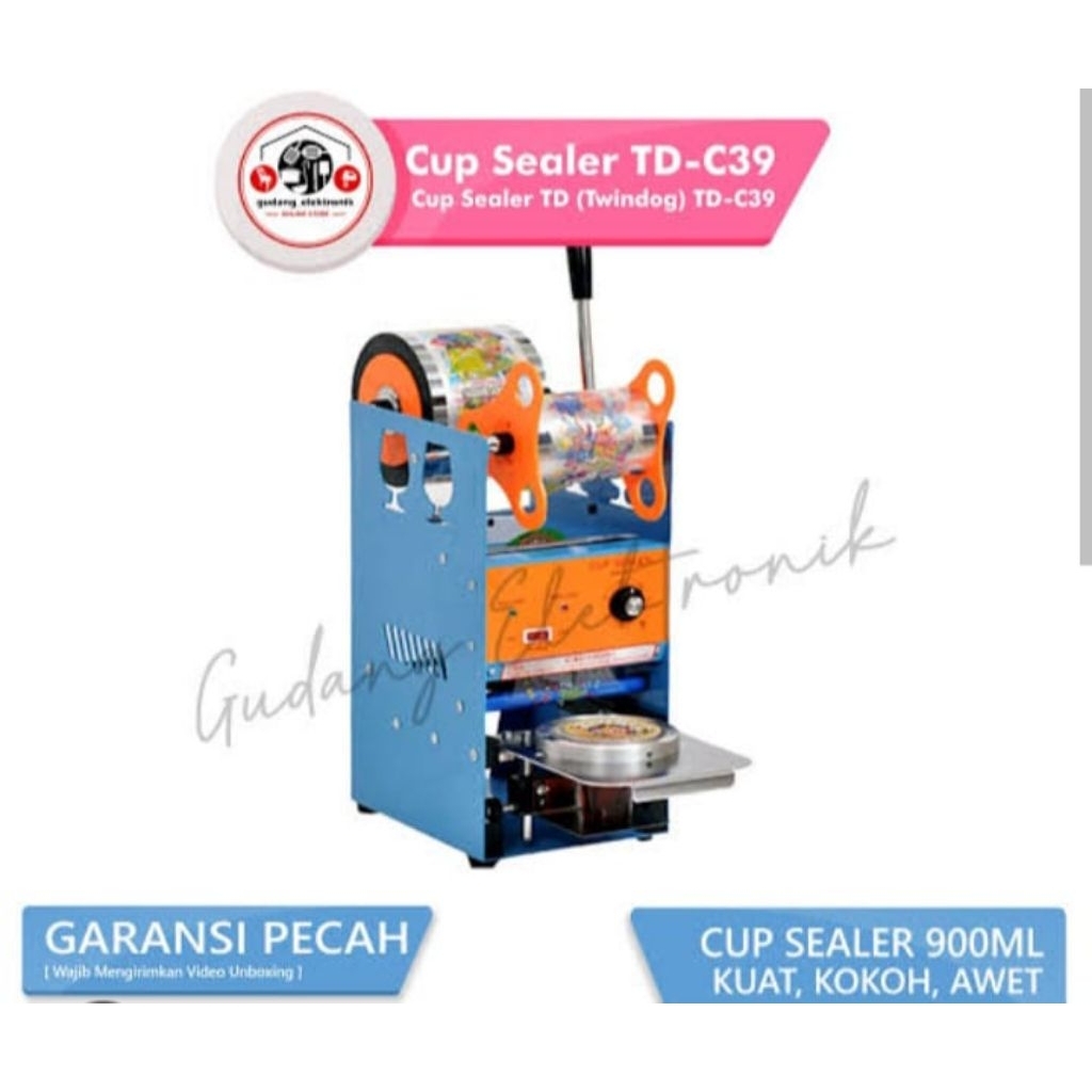 MESIN PRESS CUP | CUP SEALER TD | MESIN PEMANAS TUTUP CUP| NEW MODERN