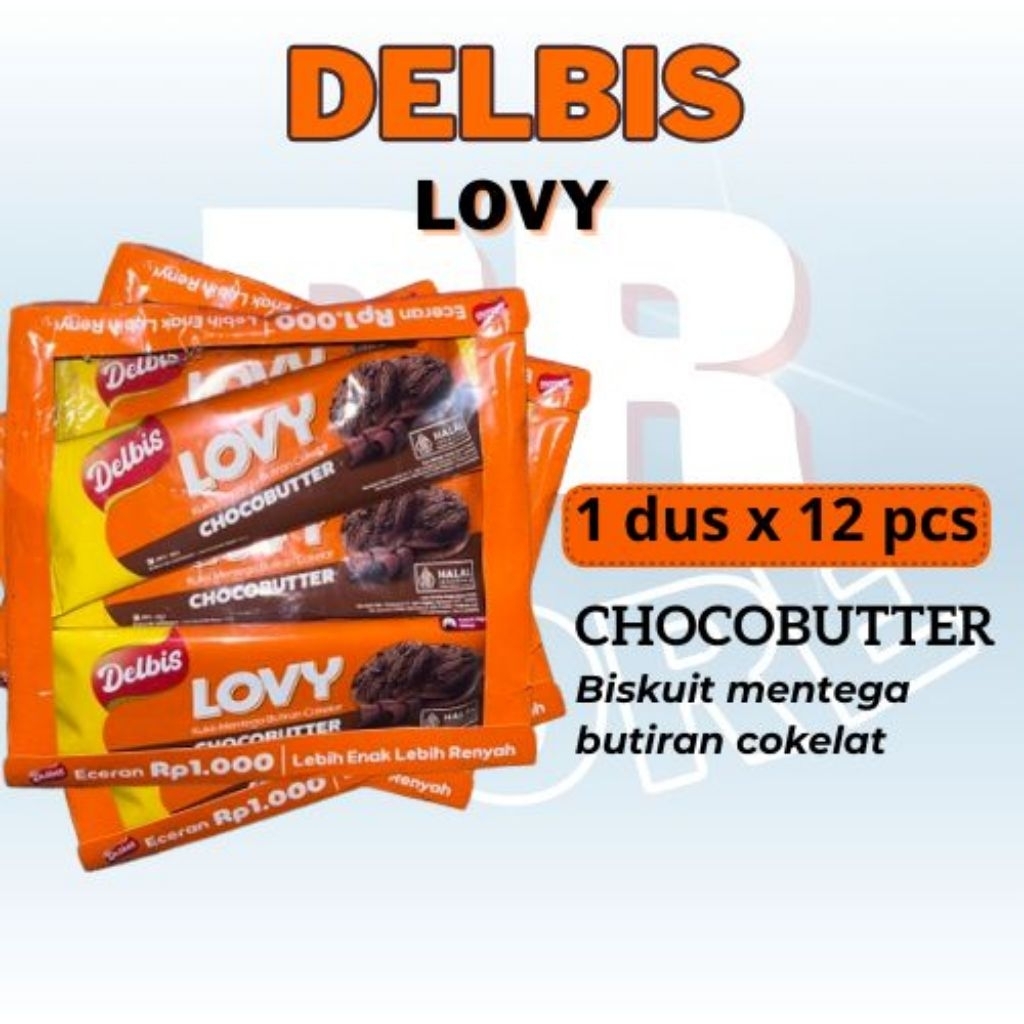 Biskuit DELBIS LOVY Cookies Chocobutter