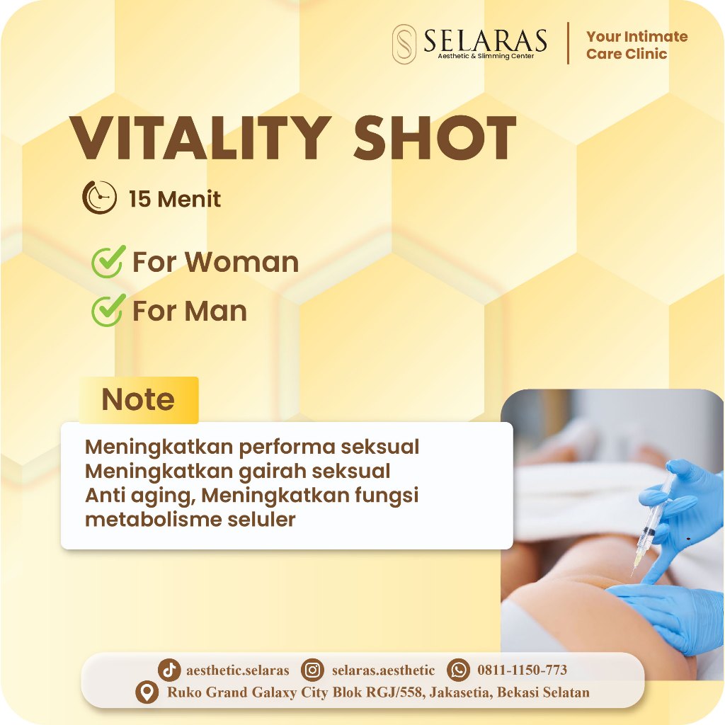 Vitality Shot For Woman & Man - Treatment