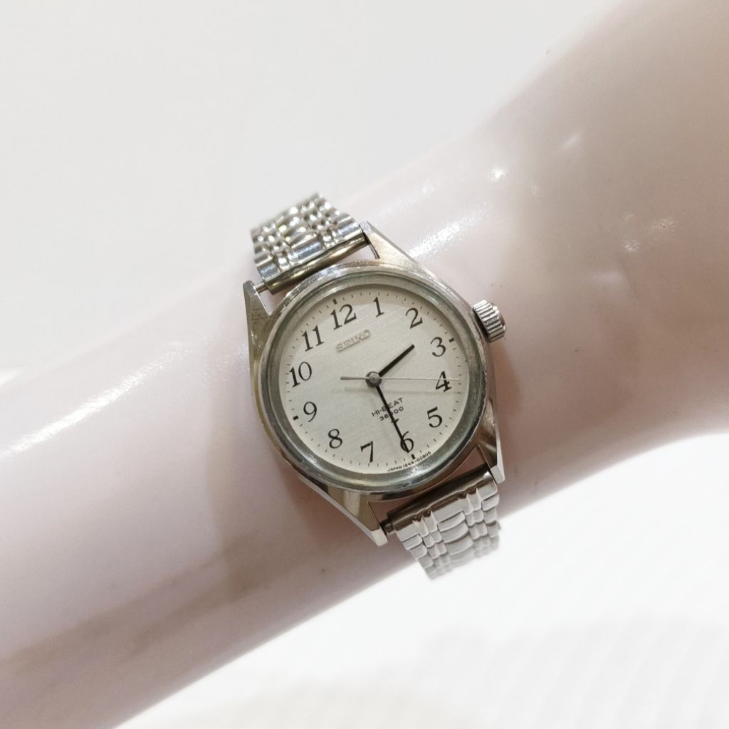 Jam Tangan Seiko Hi Beat Vintage Lady 1944-0040 Manual Winding Watch Wanita Cewek Antik Langka Kuno