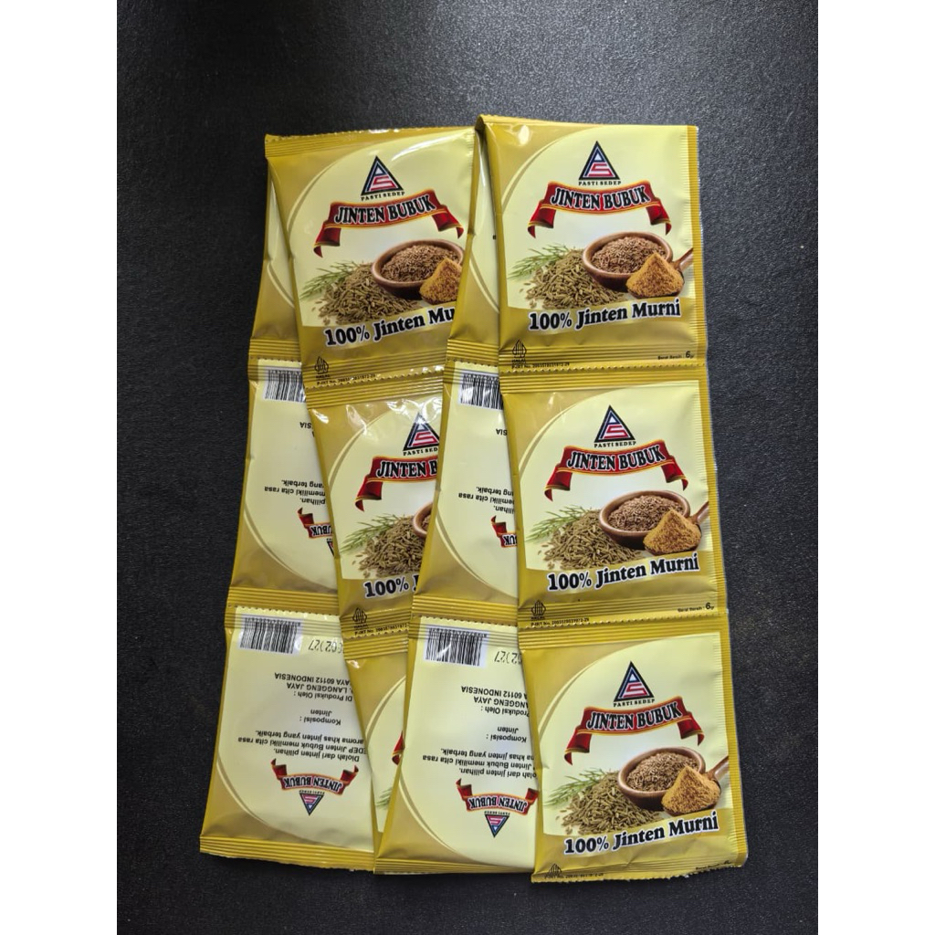Jinten Bubuk 100% 1 Dus (@6 gram)