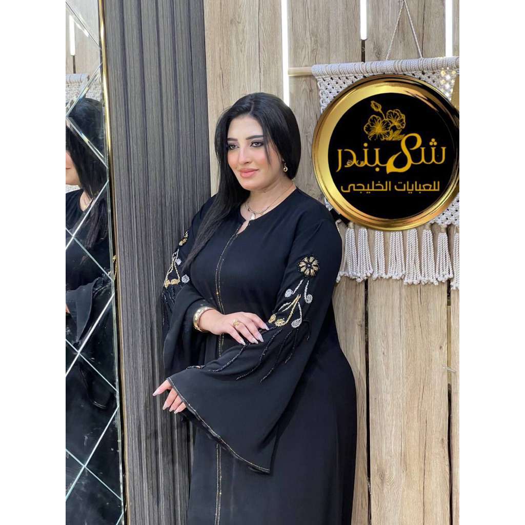 Abaya Inner outer Wanita Dewasa Mesir Free Pashmina original Premium Gamis Hitam Muslim Arab Umroh D