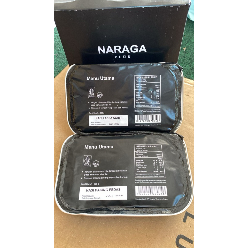 ( NASI SAJA ) nasi ransum TNI Exp JULI 2026