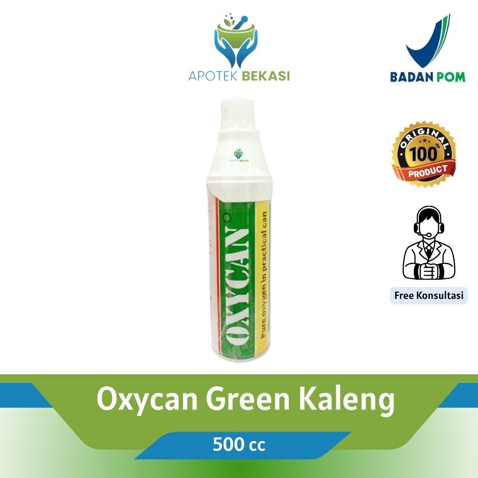 Oxycan Green Kaleng - 500 cc