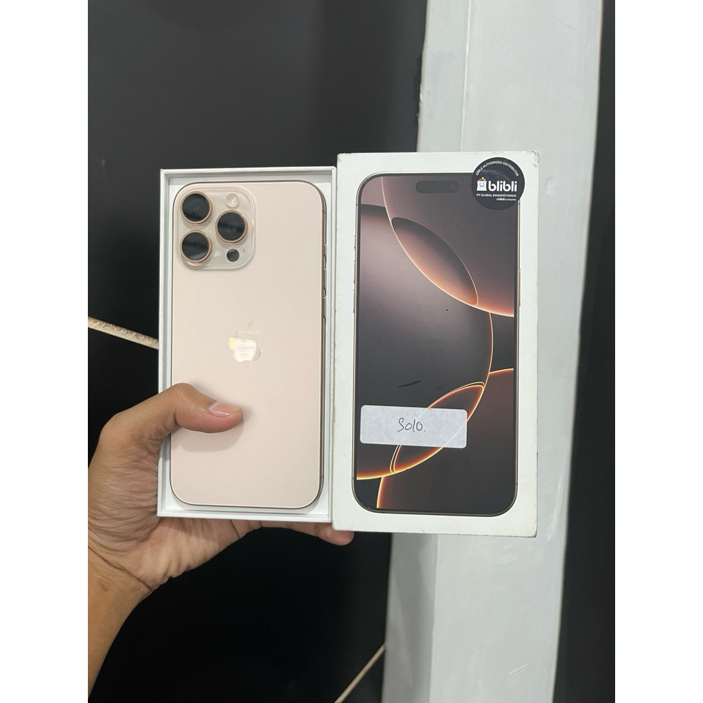 iphone 16 promax 256gb ibox / free adaptor 20w ori new