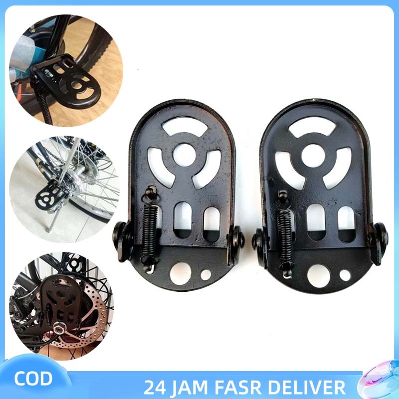 1 Pasang Bicycle Rear Pedal Sepeda Belakang Pijakan Kaki Step Boncengan Kursi Pedal Gowes Injakan Sp