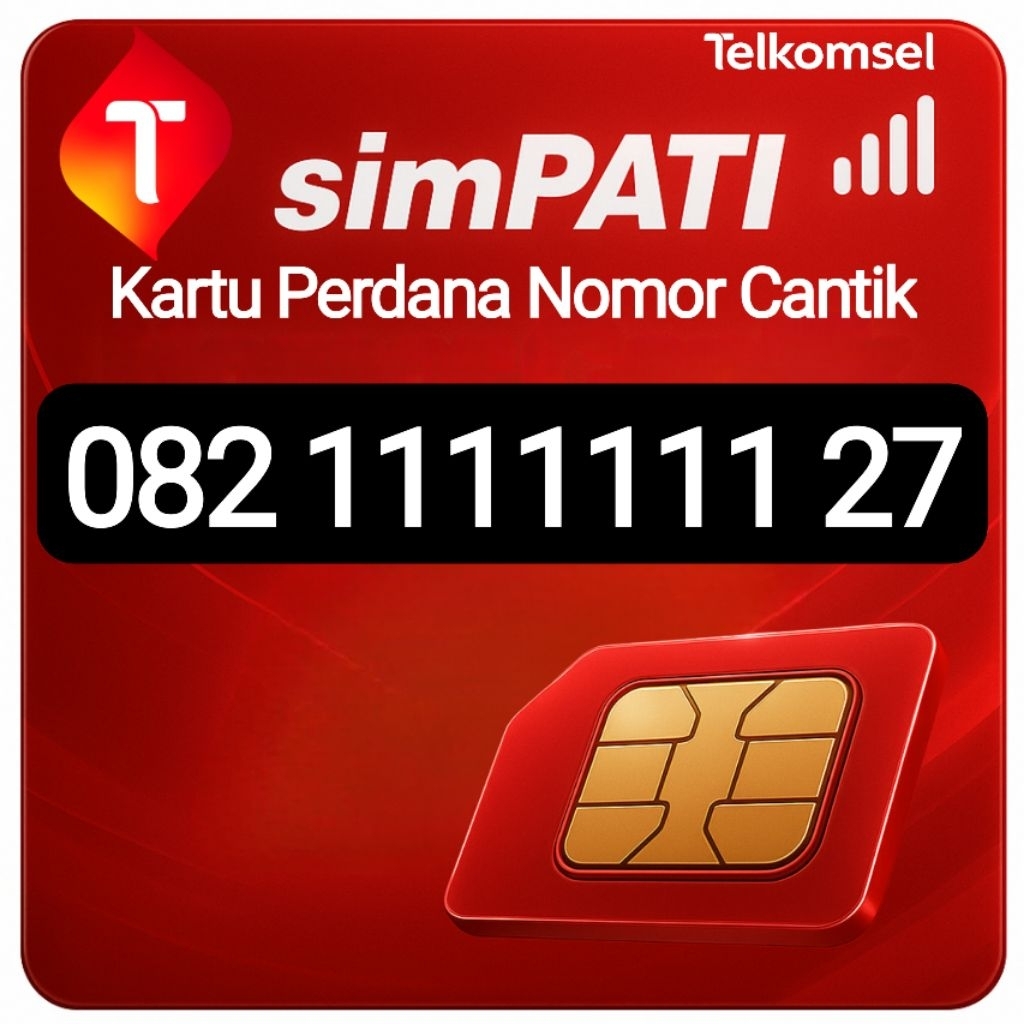 NOMOR CANTIK SIMPATI 1111111 SAPTA