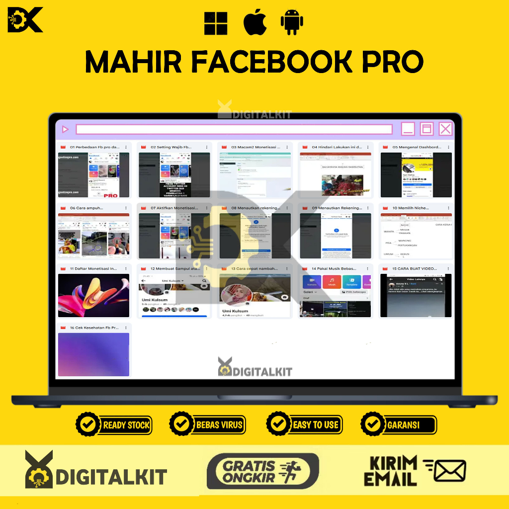 [T0551] Mahir FB Pro | Panduan Lengkap & Praktis