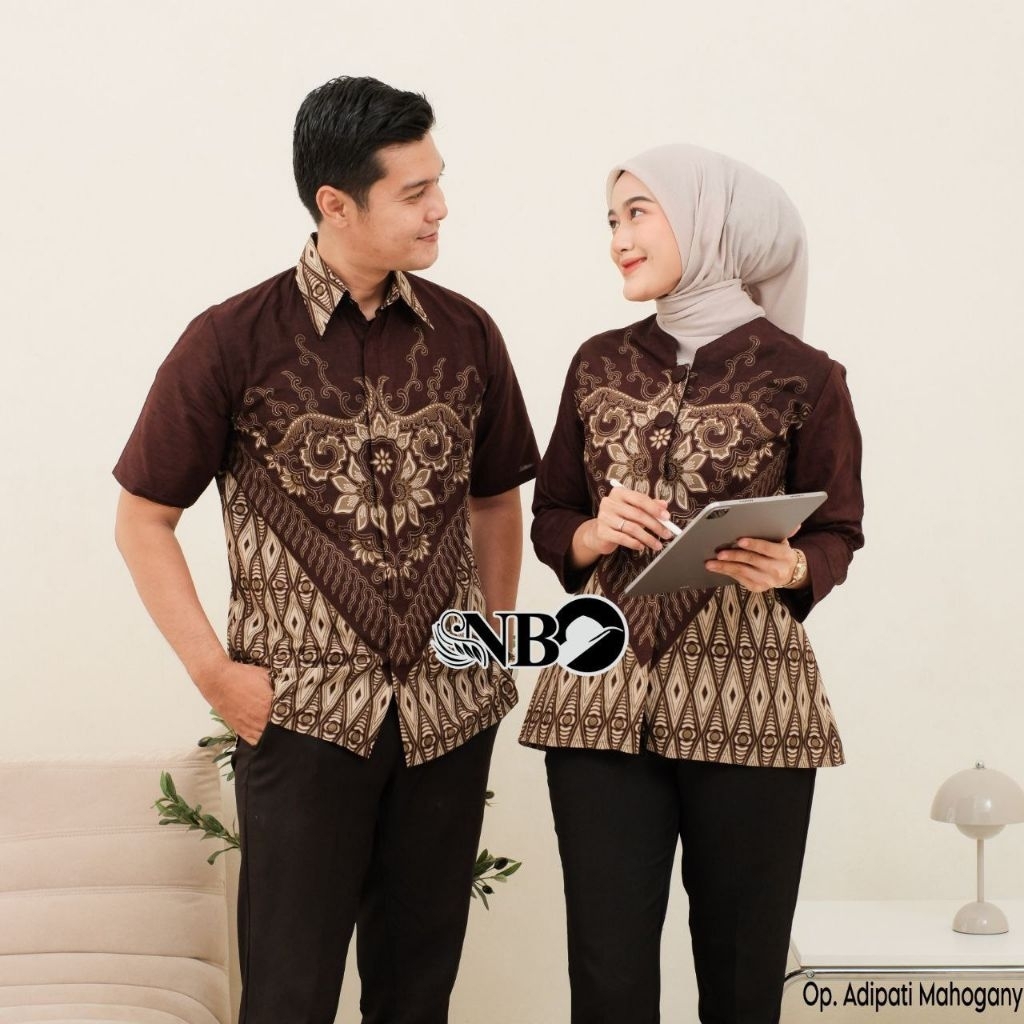 Blouse Batik Couple Atasan Batik Wanita Batik Seragam Batik Wanita Busui