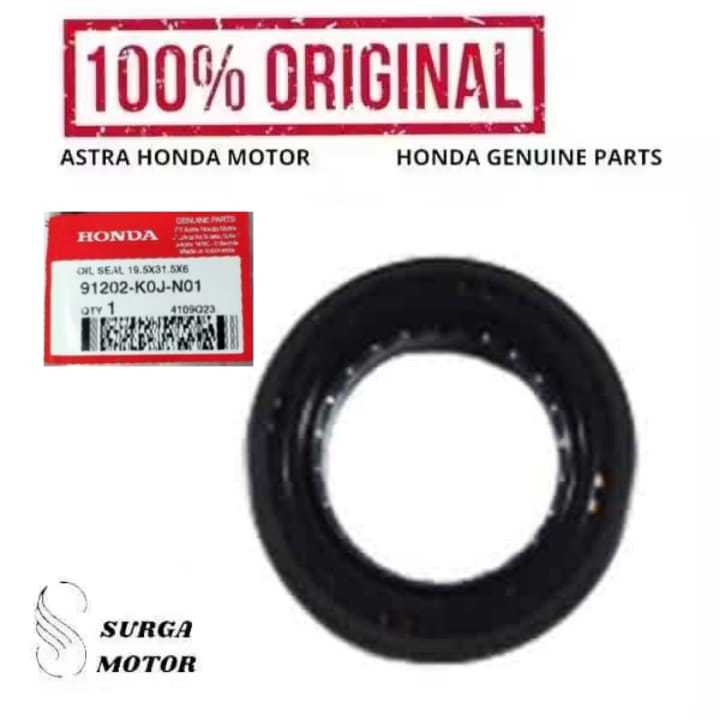 Oil Seal Mesin 19.5X31.5X6 Motor  BeAT K1A Genio Scoopy eSP K2F 91202K0JN01 91202-K0J-N01    HGP