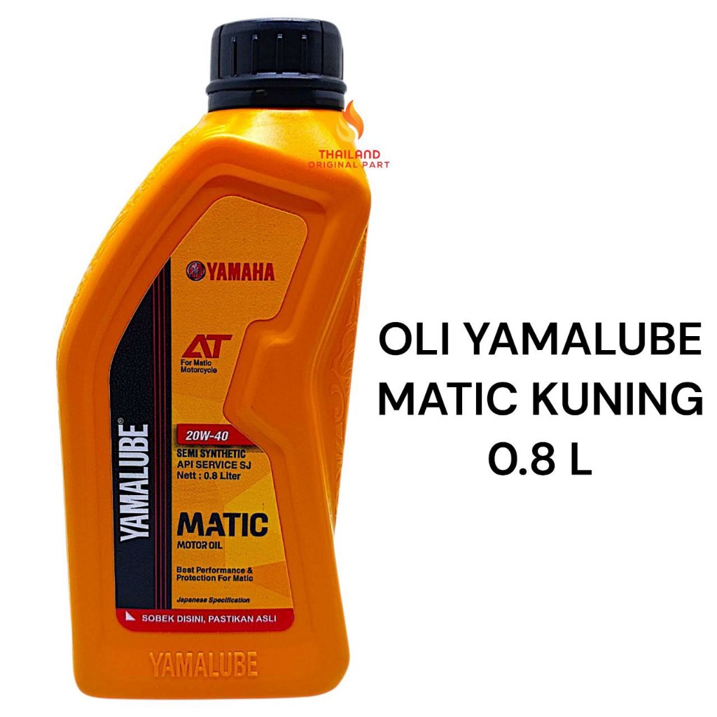 OLI YAMALUBE MATIC 0.8L KD1002 - OLI YAMALUBE MATIC MIO - MIO SOUL - SOUL GT - MIO J 115 - XRIDE 115