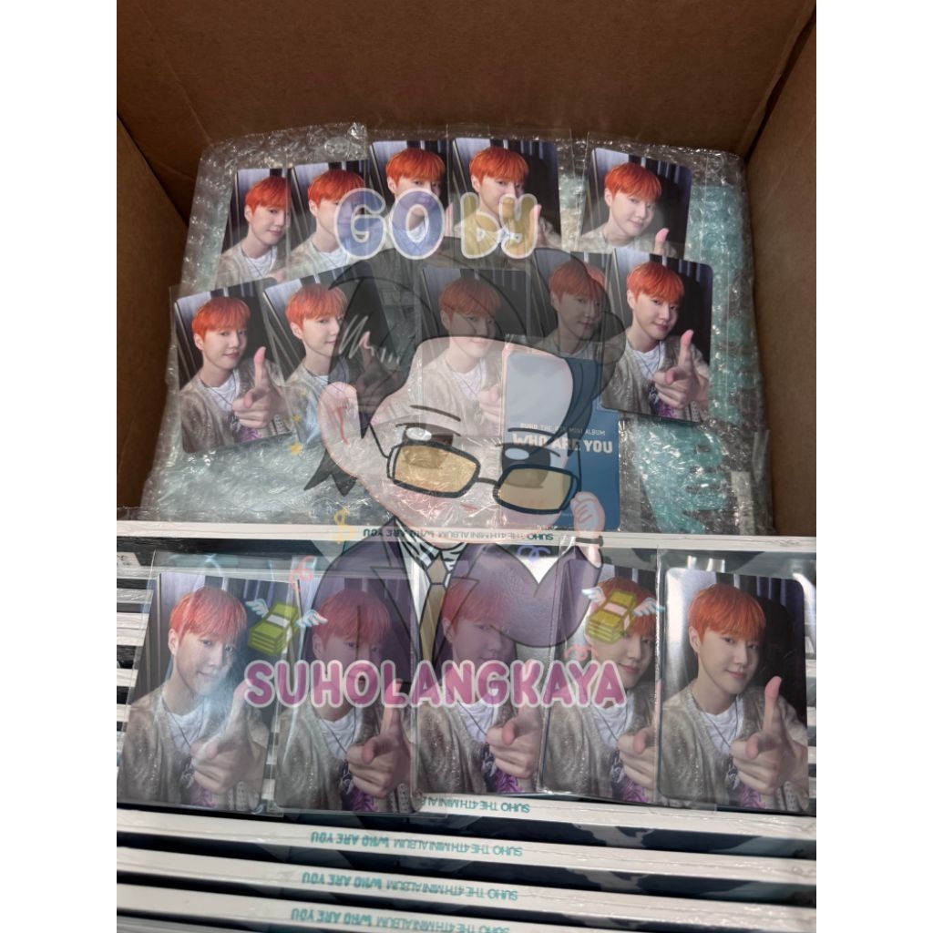 NEW ALBUM SUHO WHO ARE YOU ( READY SEALED)