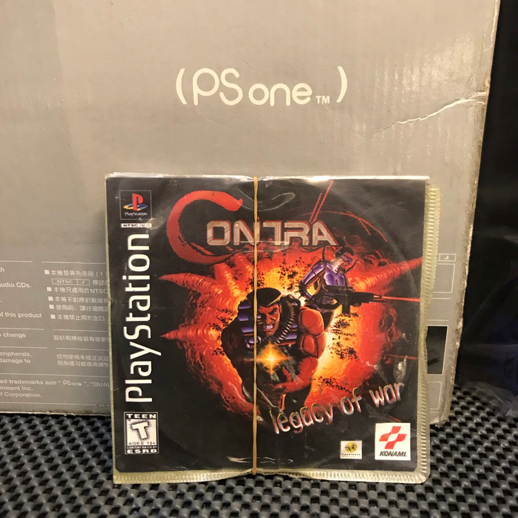 Contra Legacy Of War PS1 kaset cd game kopab ps 1