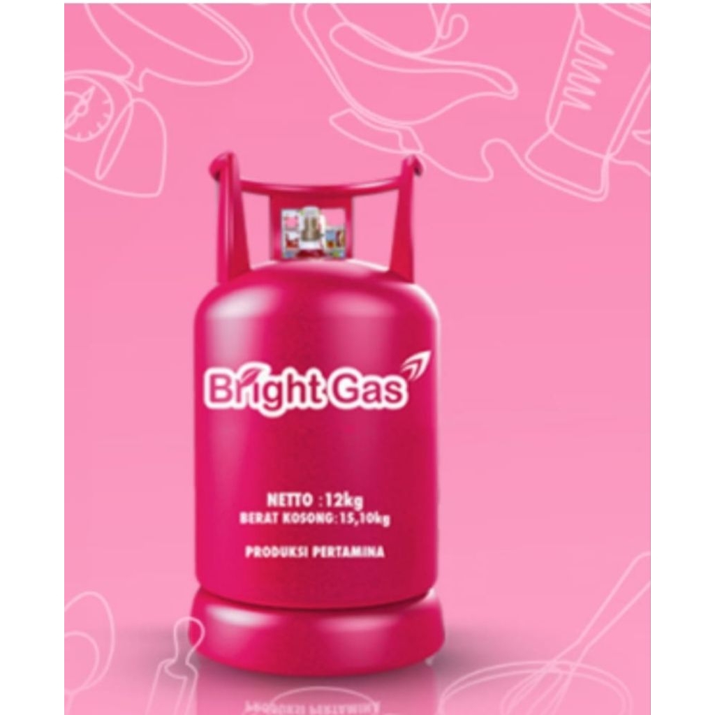 LPG 12kg tabung plus isi
