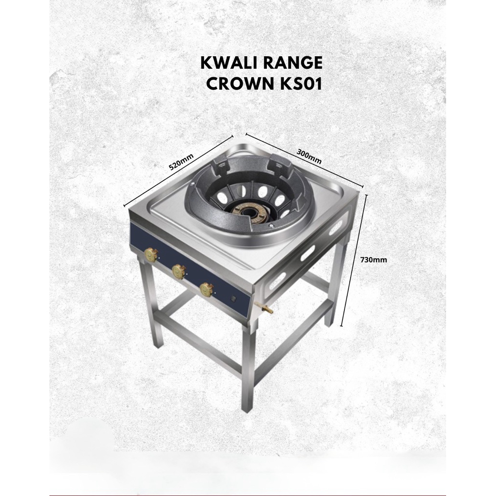 Kwali Range CROWN / Kompor Crown High Preasure