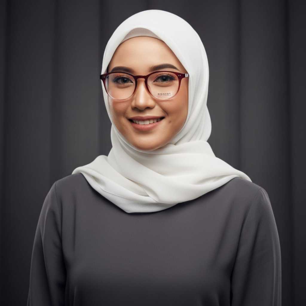 Kacamata Minus Anti Radiasi Photochromic Pria Wanita Frame Oval Bulat Kaca Mata Min Optik Asli Ori