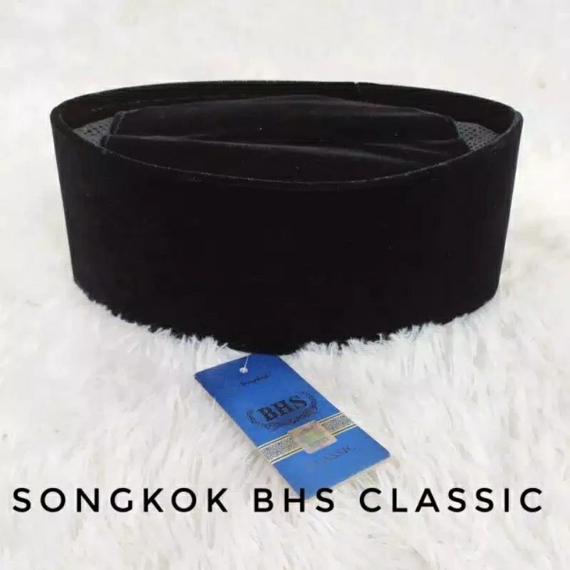 Peci BHS Premium Peci hitam polos BHS Original Classic AC