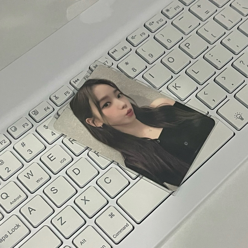 Photocard pc official aespa Karina tc trading card bonus smtown Girls album