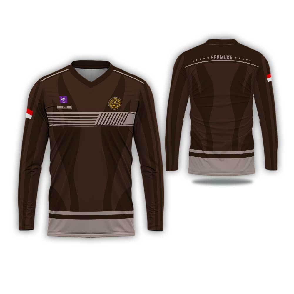 Kaos Jersey Pramuka | Kaos Baju Jersey Pria Pramuka Pembina Fullprint | Baju Pramuka Pria-Wanita