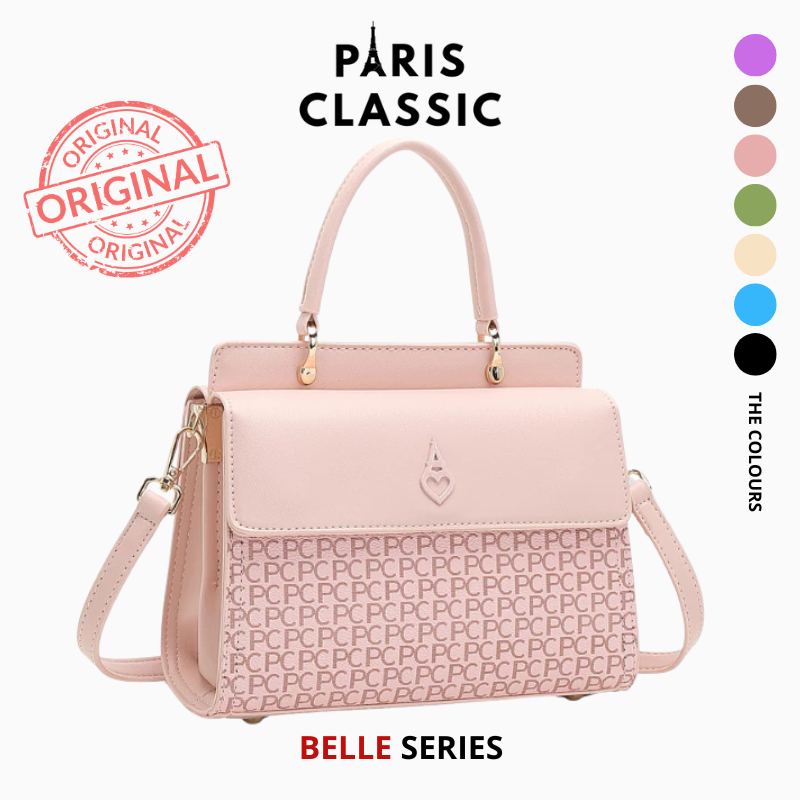 Tas Selempang Pesta Wanita Branded Original Kekinian Import Terbaru Merek Paris & Classic [PC2131]