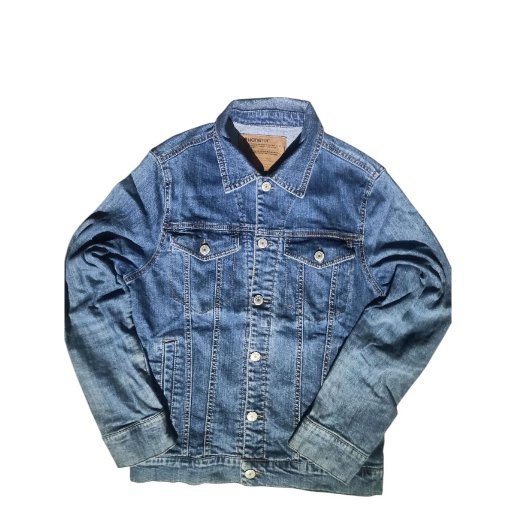 Jaket Denim Hangten M-L