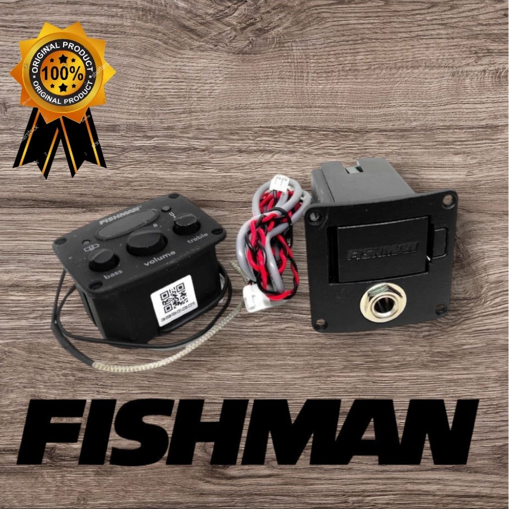 preamp gitar akustik Fishman isys mini original
