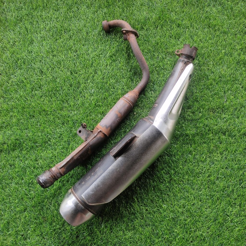 KNALPOT STANDAR HONDA CBR 150R OLD K45 KENALPOT KNALPOT CBR 150 R OLD LAMA 2014-2016 ORIGINAL COPOTA