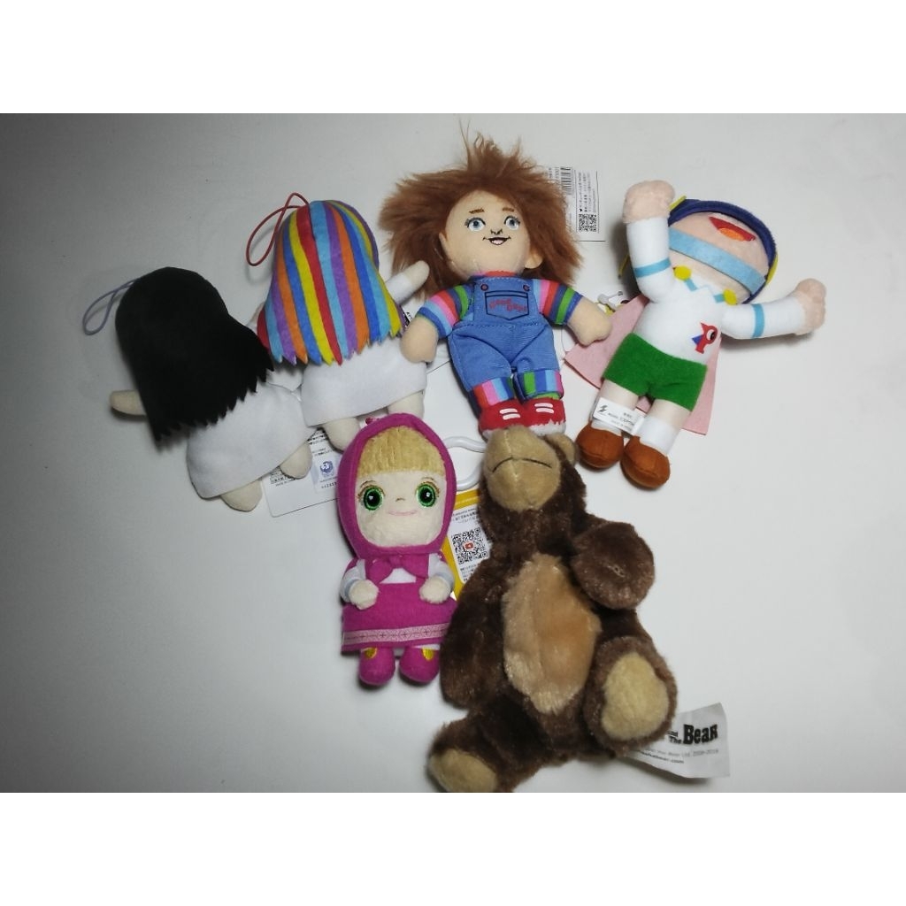 KEYCHAIN CHUCKY, P-MAN, SADAKO