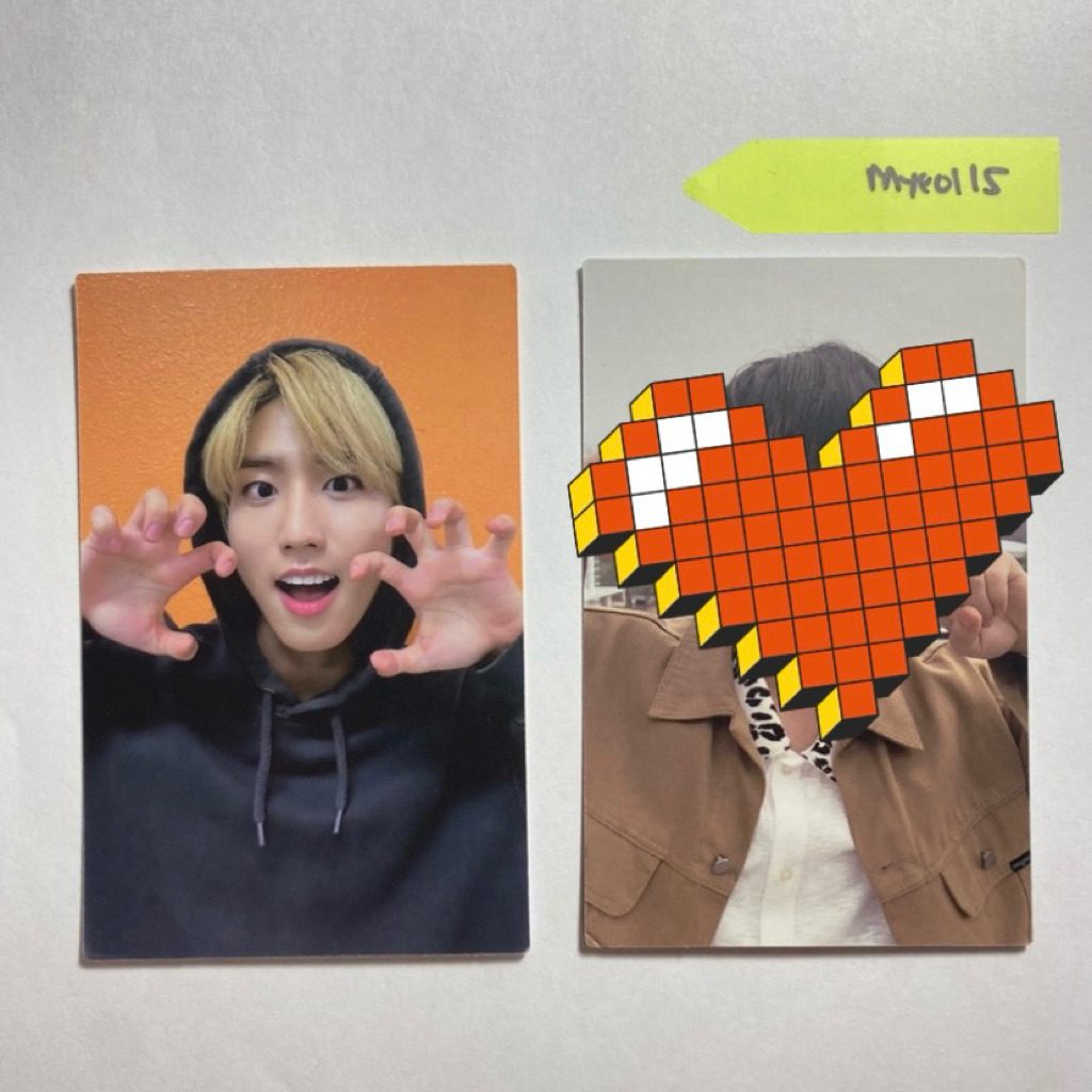 Stray Kids SKZ - Go Live Double Side DS Orange Photocard PC Han Jisung