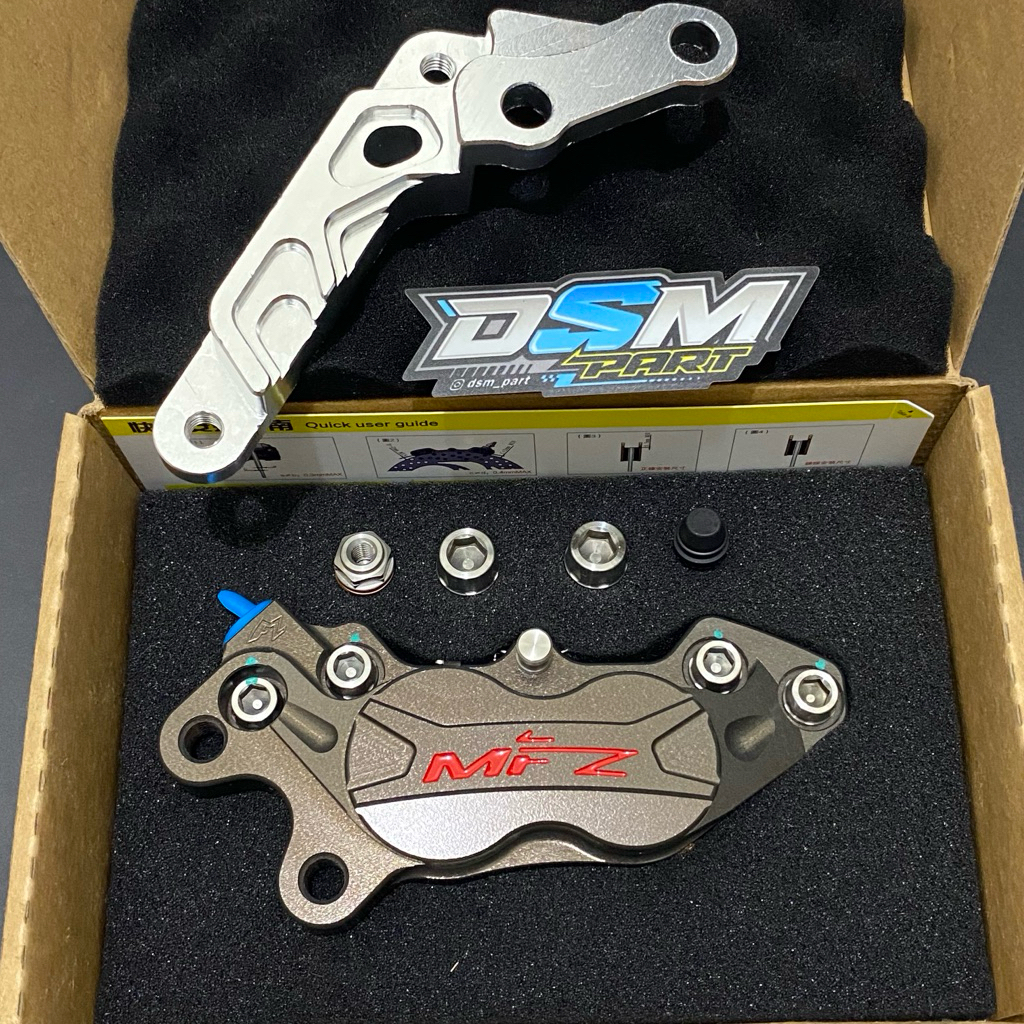 Kaliper MFZ 4P Axial Set Breket 267MM Pnp Vario 125/150 160Cbs Beat Scoopy Stylo Cbs Original